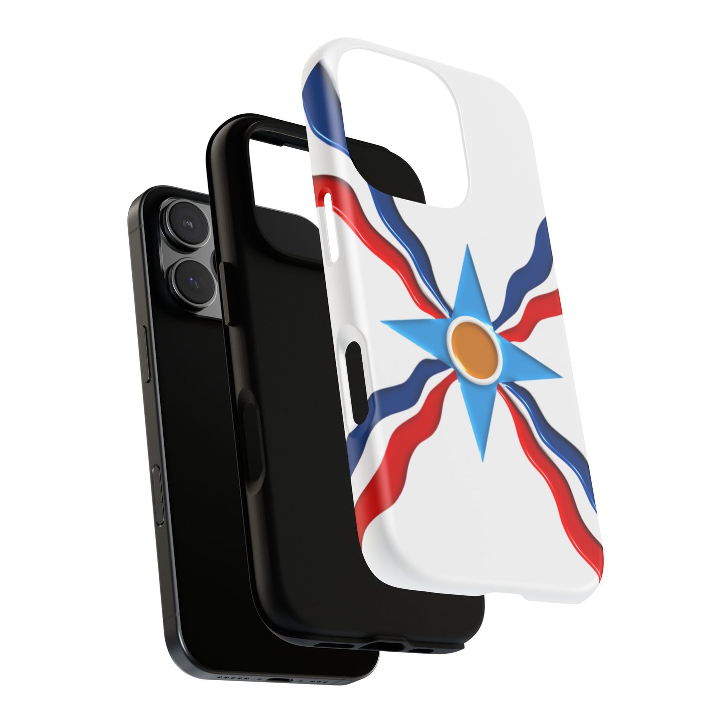 Assyrian Flag - Tough Phone Cases