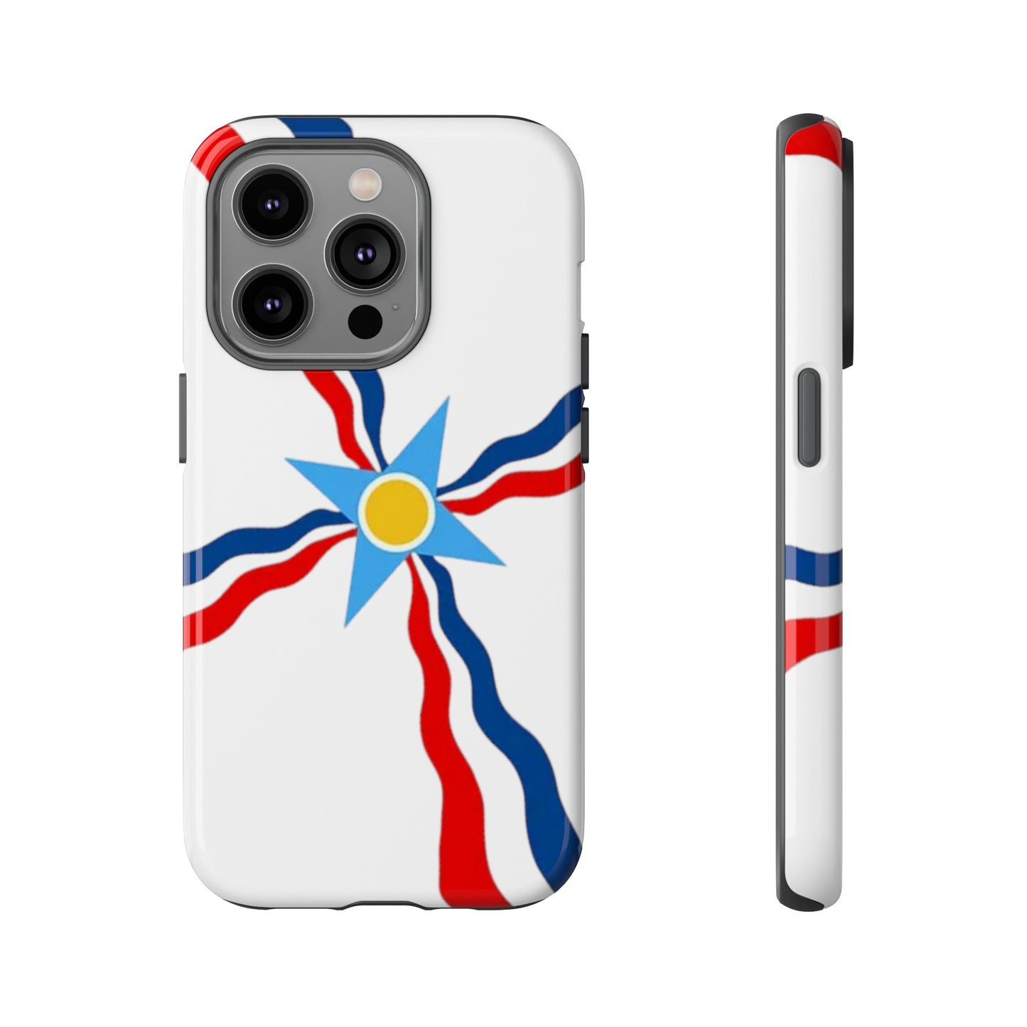 Assyrian Flag - Tough Phone Cases