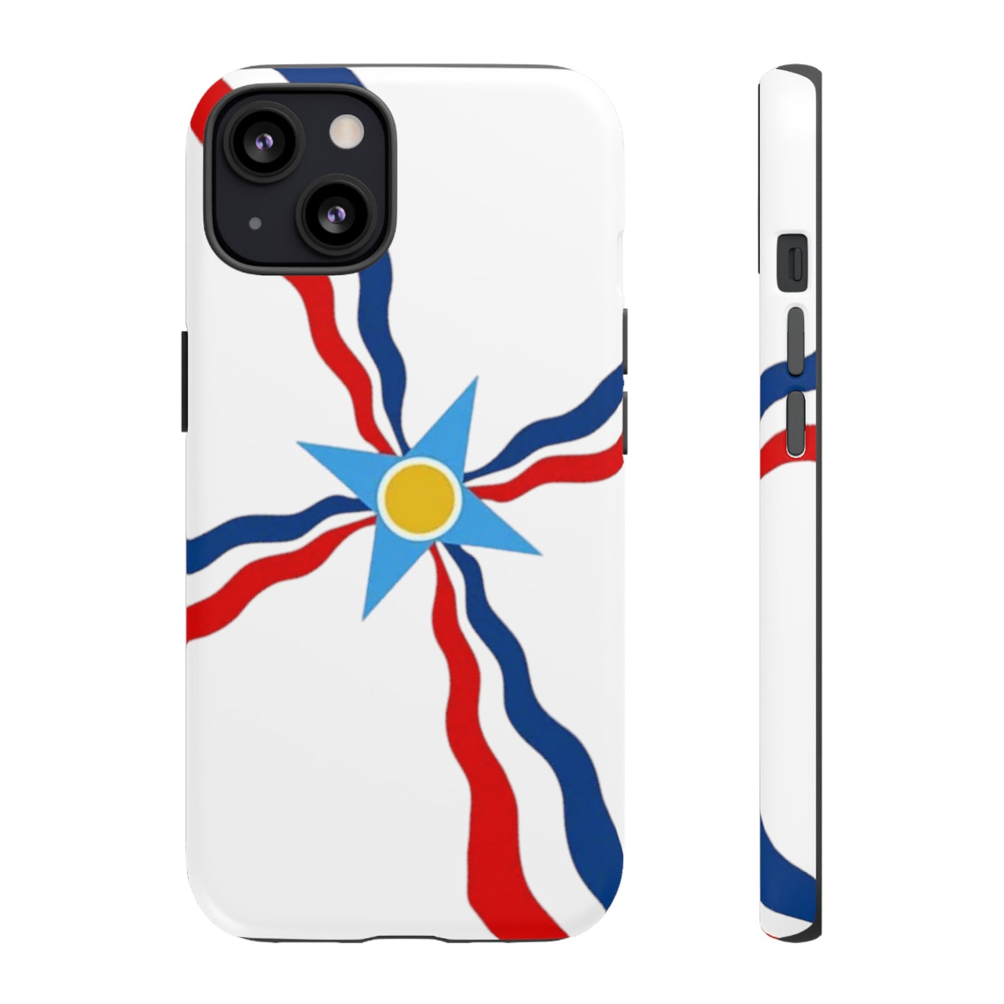 Assyrian Flag - Tough Phone Cases