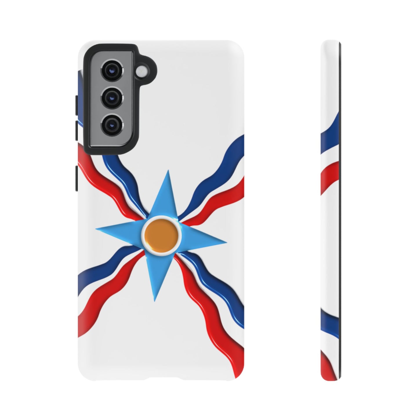 Assyrian Flag - Tough Phone Cases