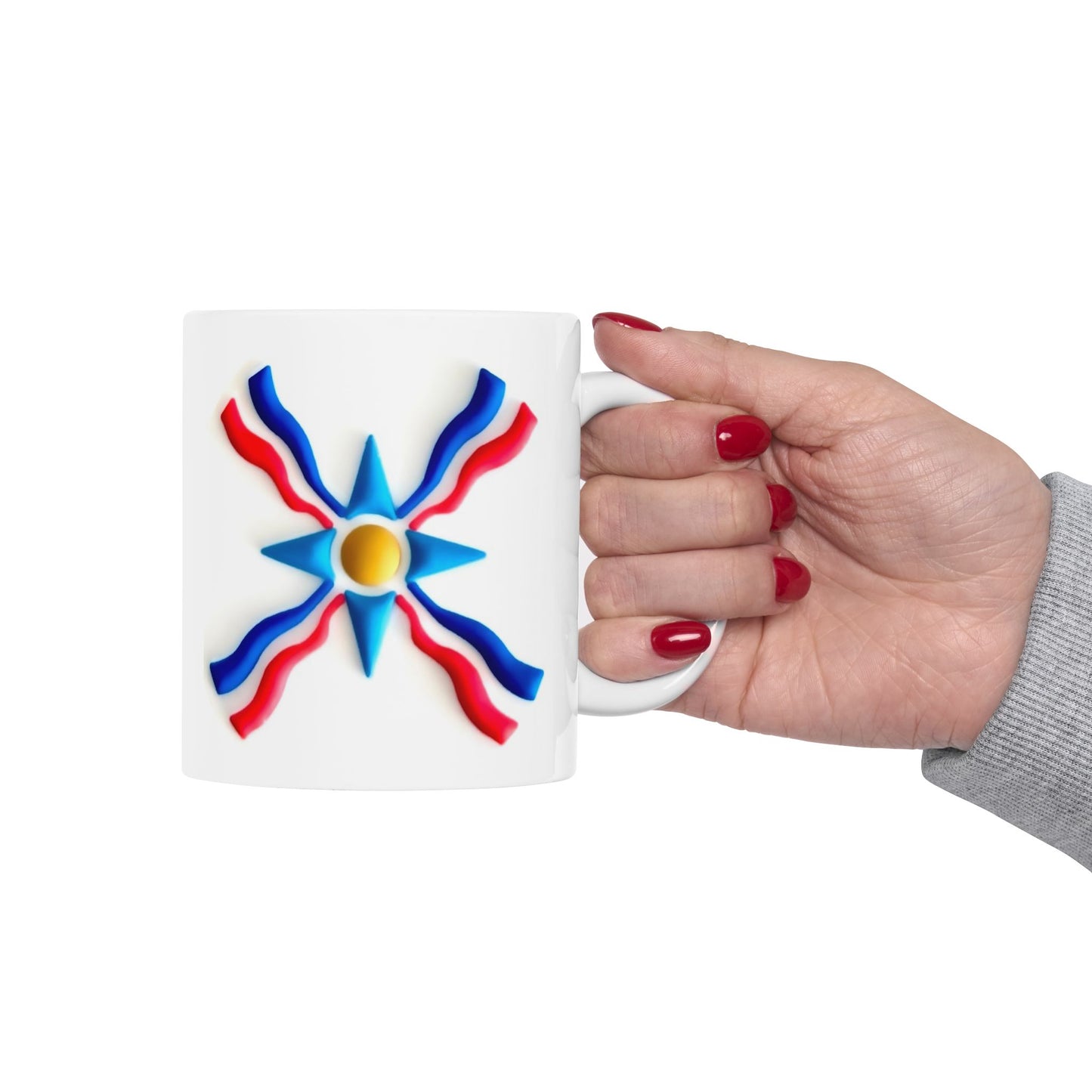 Assyrian Flag Mug 11oz