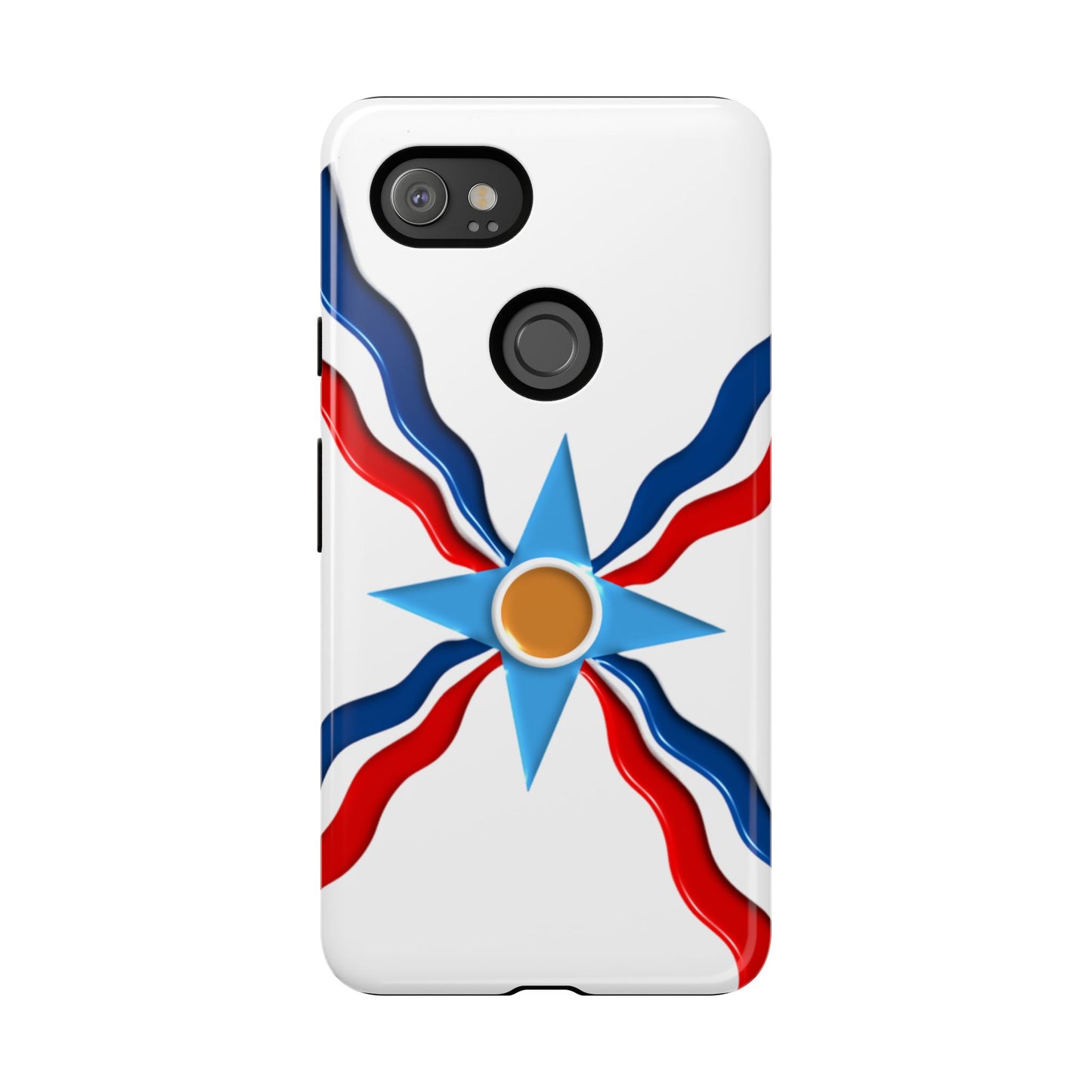 Assyrian Flag - Tough Phone Cases