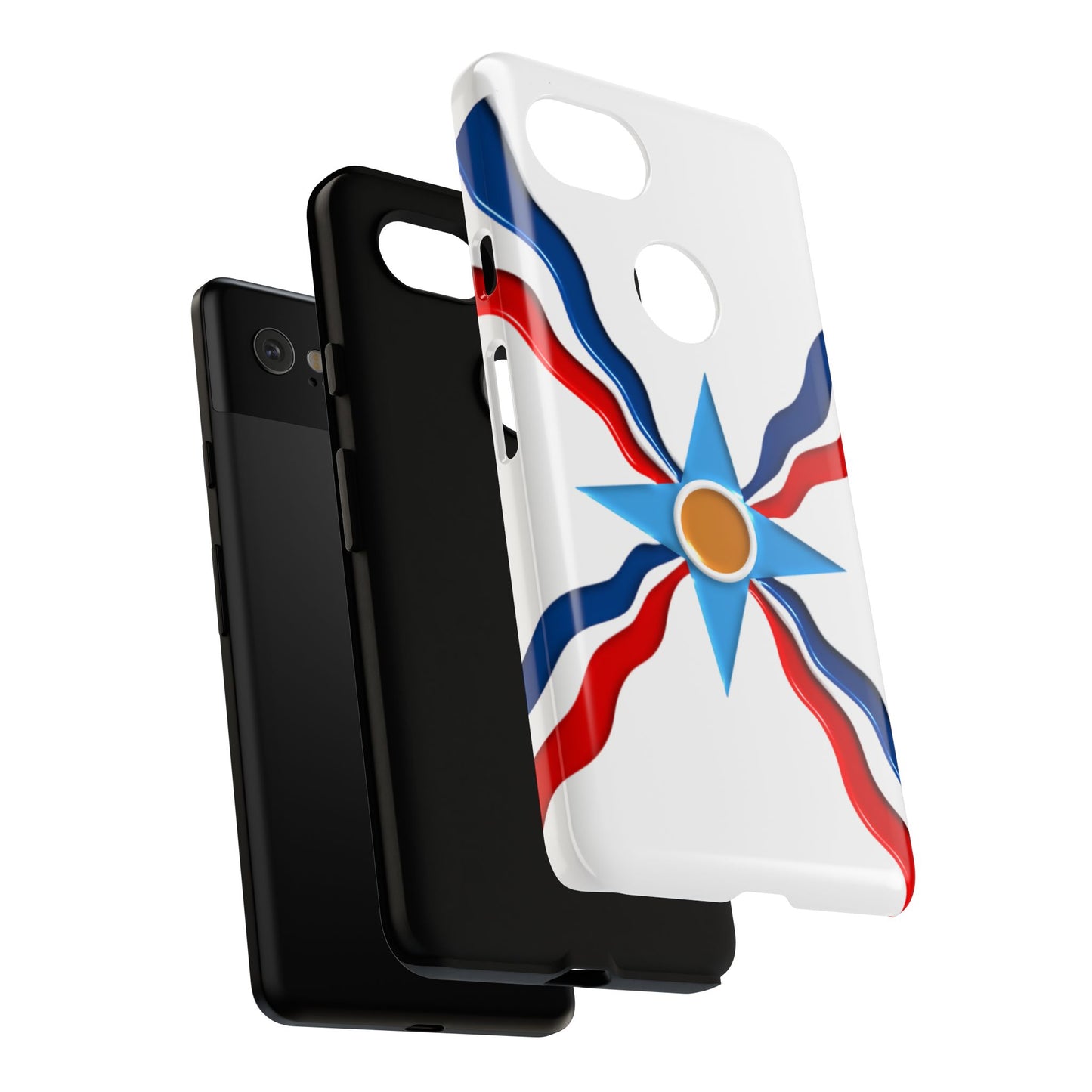 Assyrian Flag - Tough Phone Cases