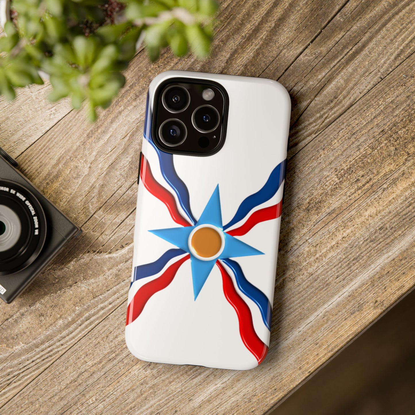 Assyrian Flag - Tough Phone Cases