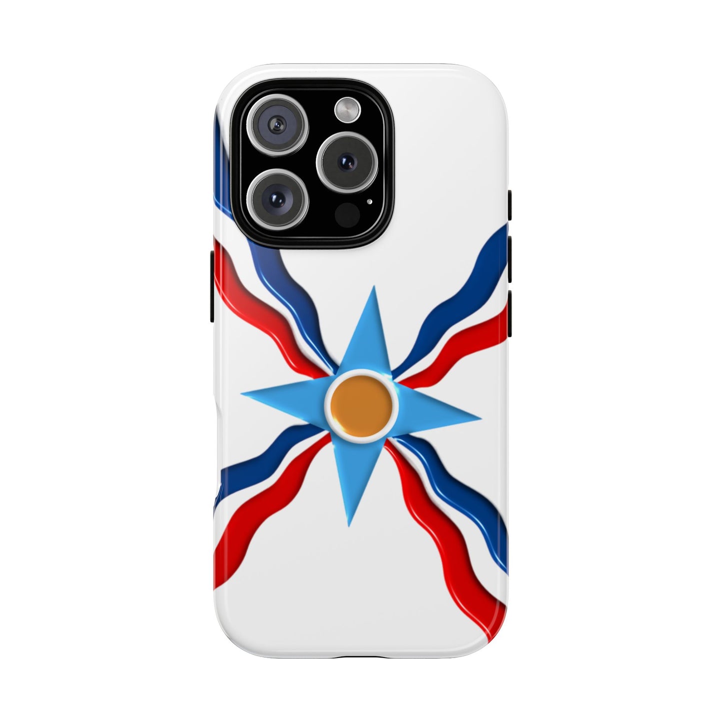 Assyrian Flag - Tough Phone Cases