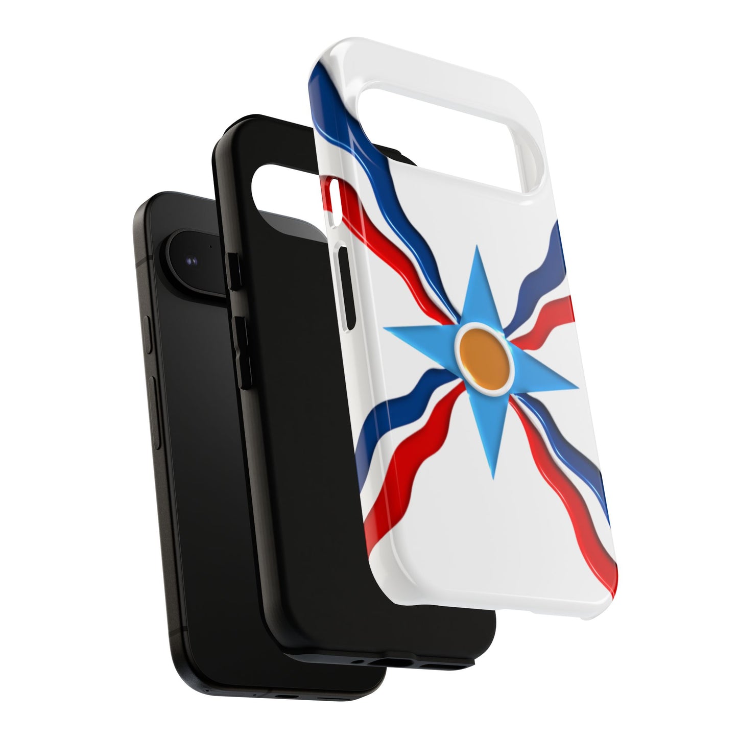 Assyrian Flag - Tough Phone Cases