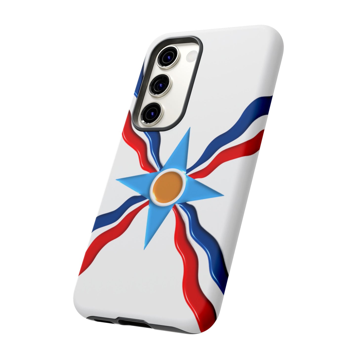 Assyrian Flag - Tough Phone Cases
