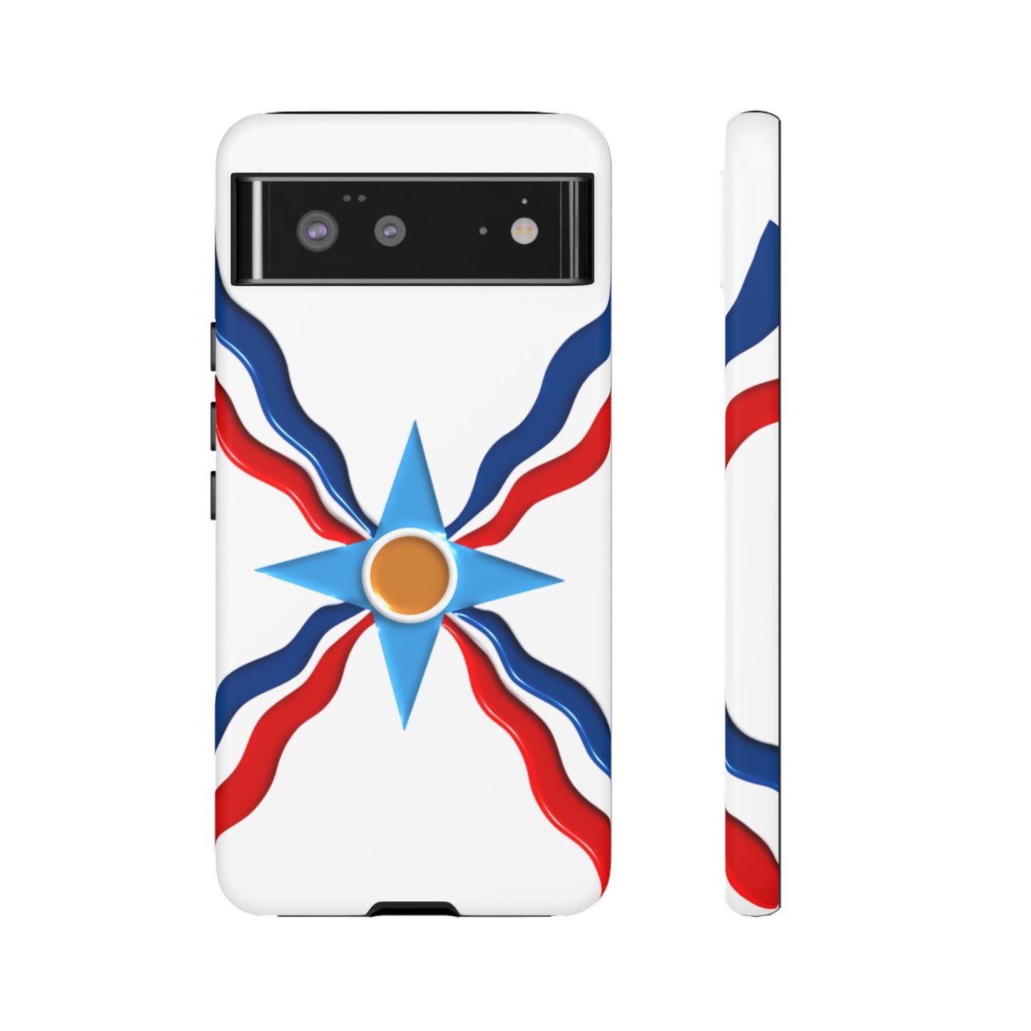 Assyrian Flag - Tough Phone Cases