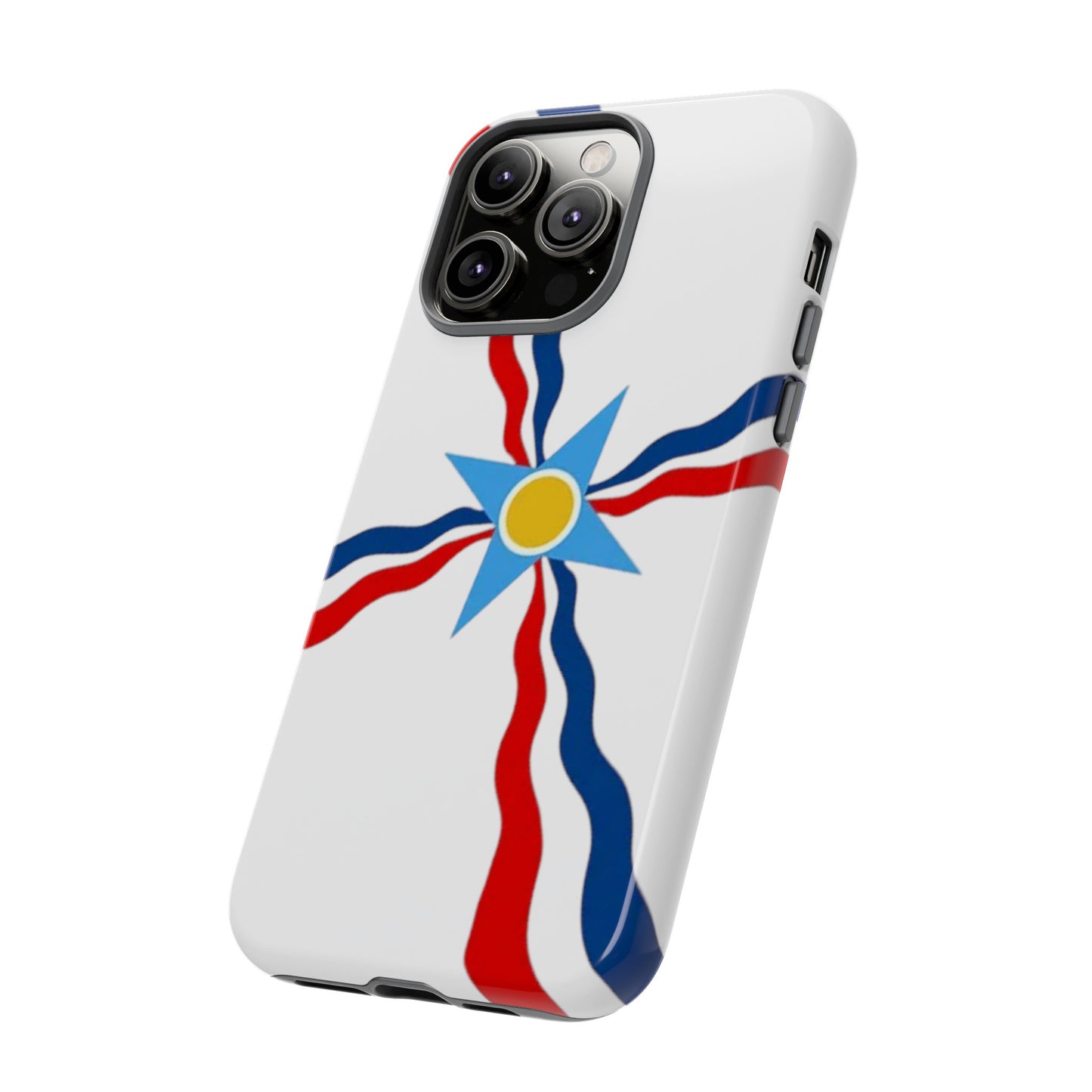 Assyrian Flag - Tough Phone Cases