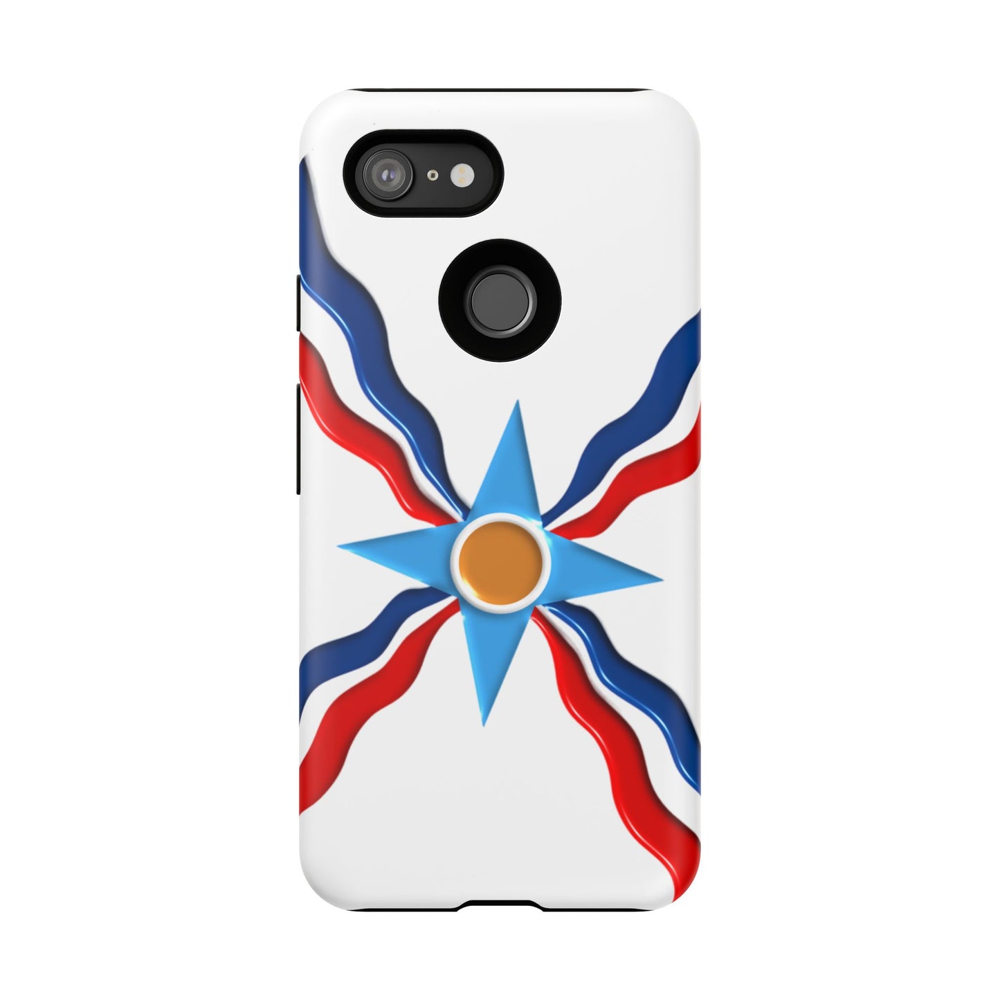 Assyrian Flag - Tough Phone Cases