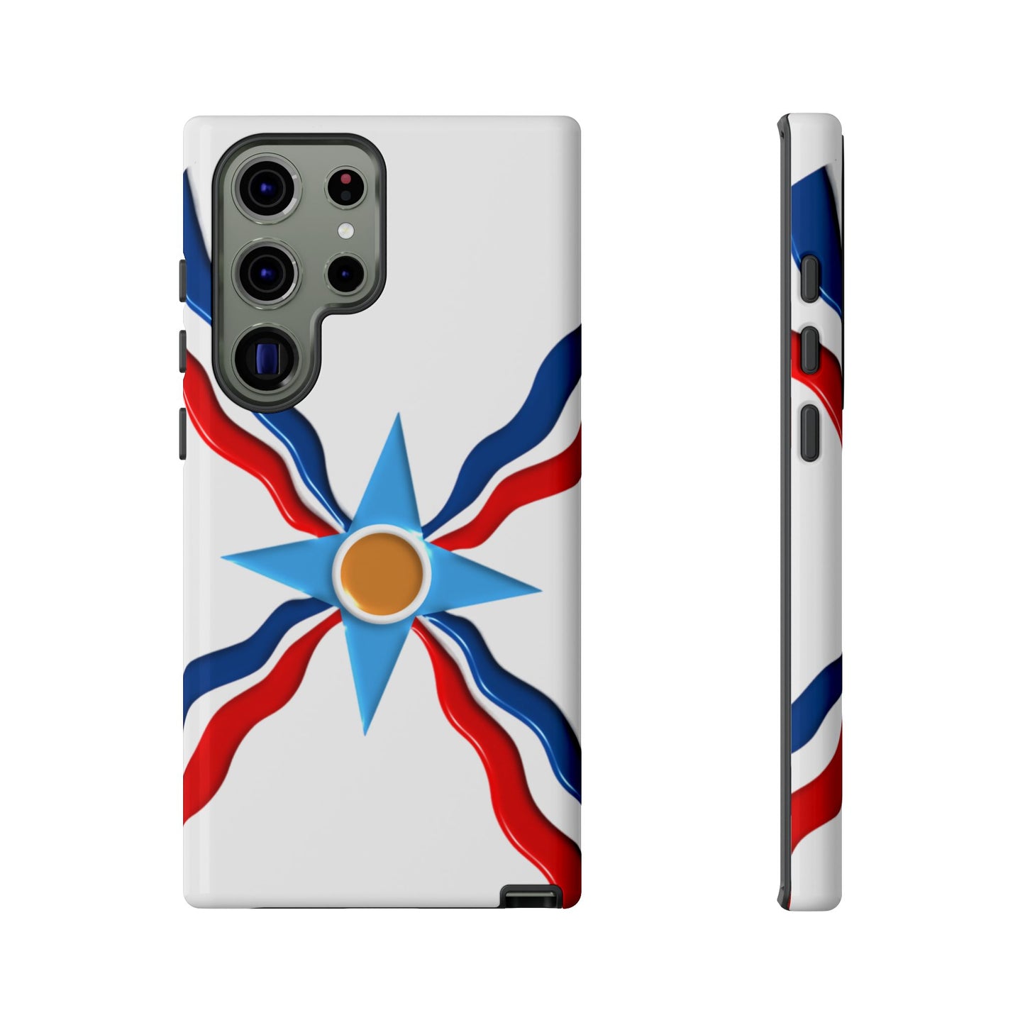 Assyrian Flag - Tough Phone Cases