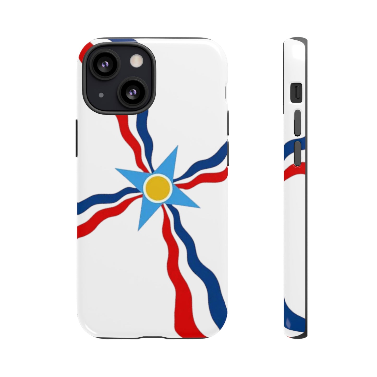 Assyrian Flag - Tough Phone Cases