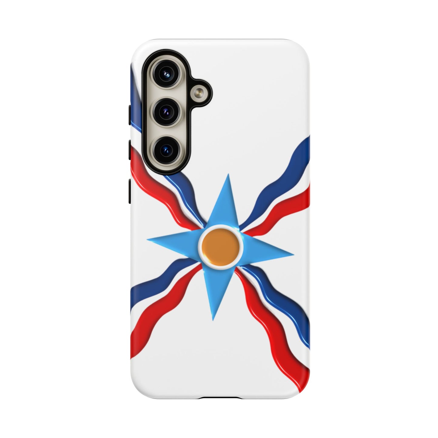 Assyrian Flag - Tough Phone Cases