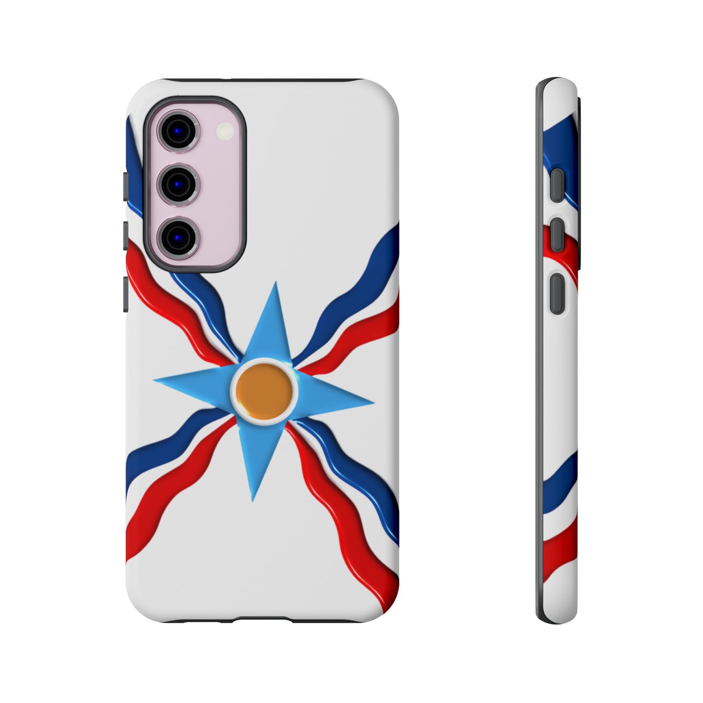Assyrian Flag - Tough Phone Cases