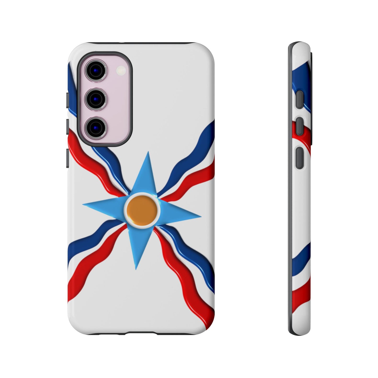 Assyrian Flag - Tough Phone Cases