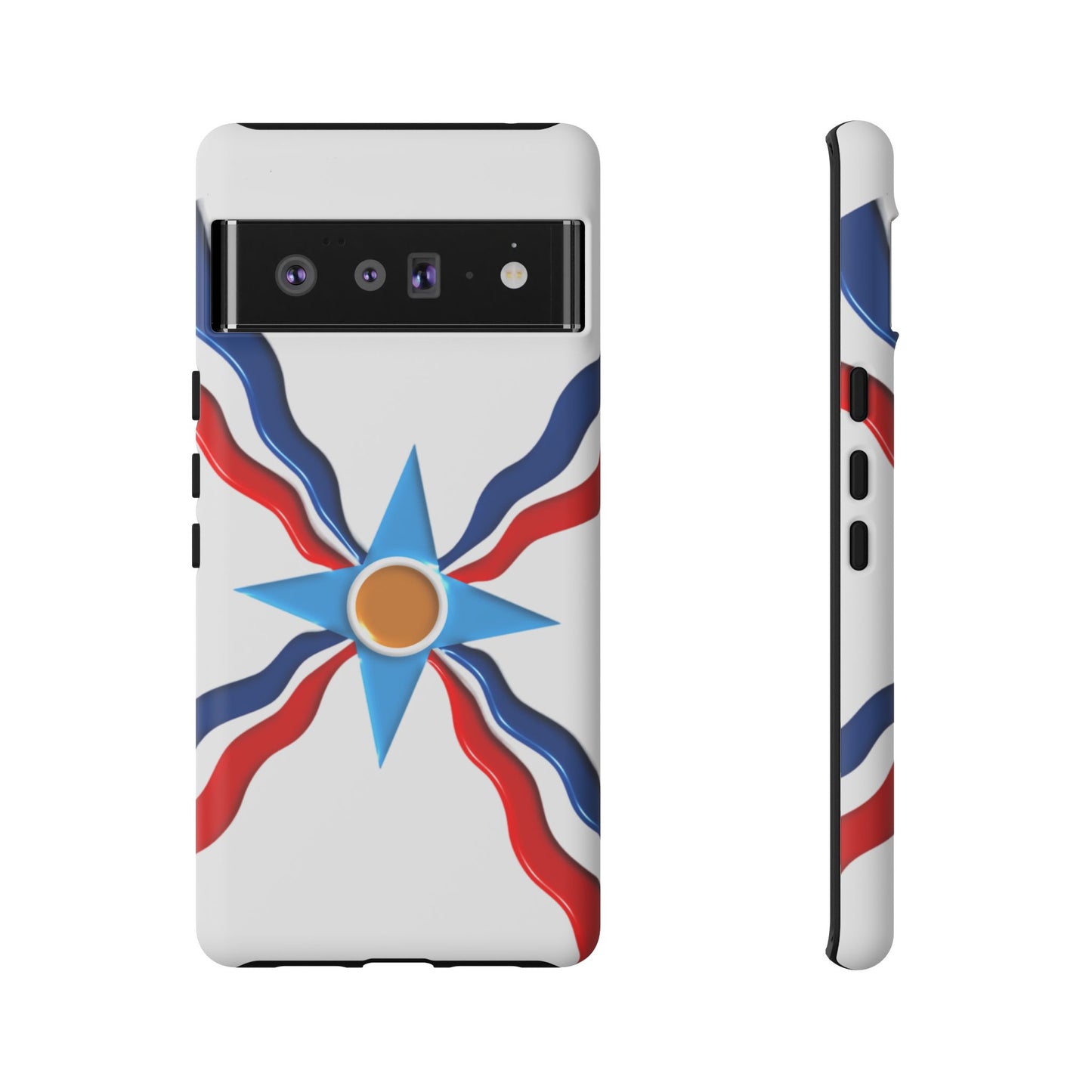 Assyrian Flag - Tough Phone Cases