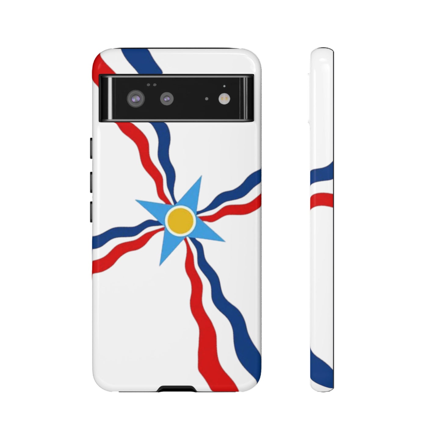 Assyrian Flag - Tough Phone Cases