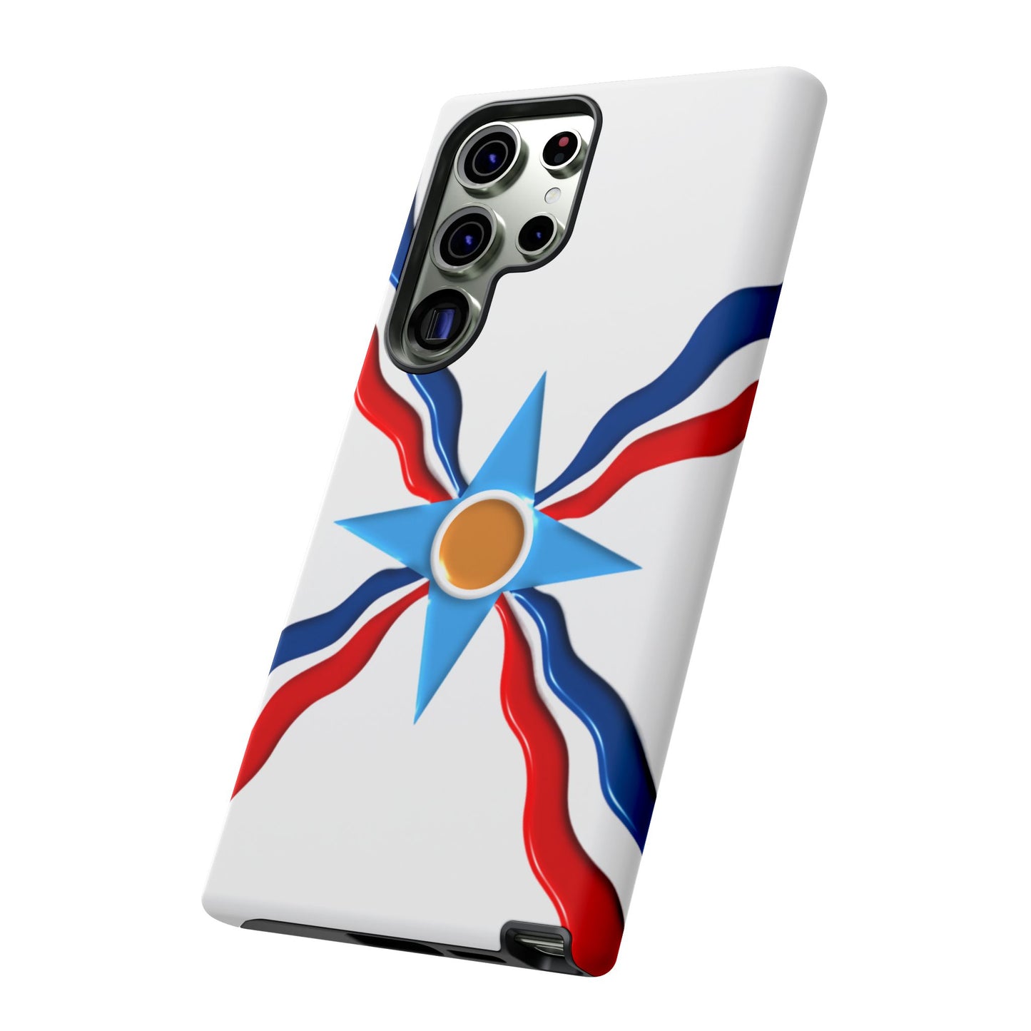 Assyrian Flag - Tough Phone Cases