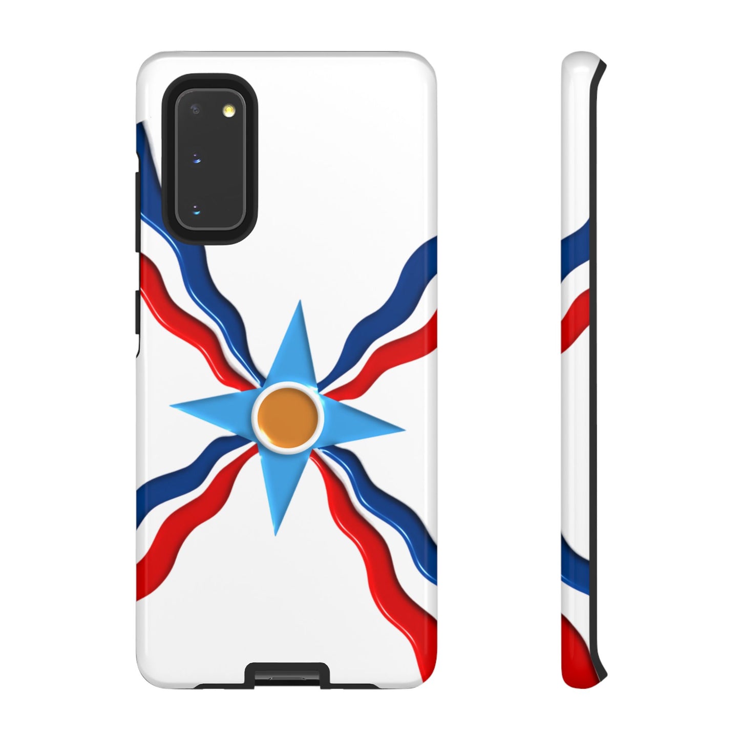 Assyrian Flag - Tough Phone Cases