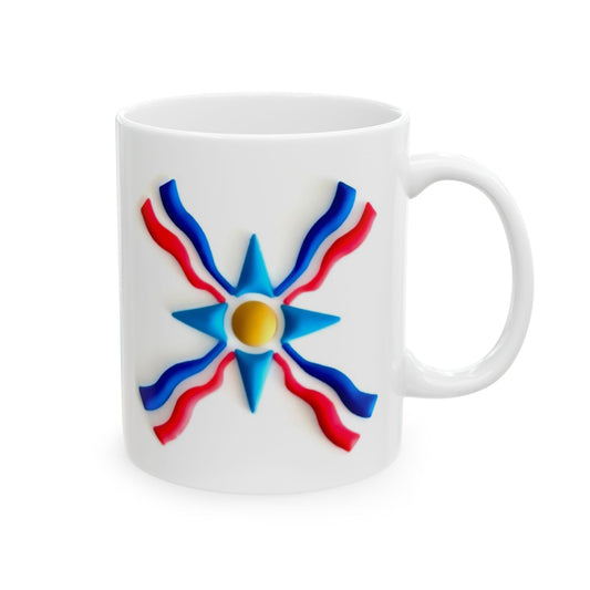 Assyrian Flag Mug 11oz