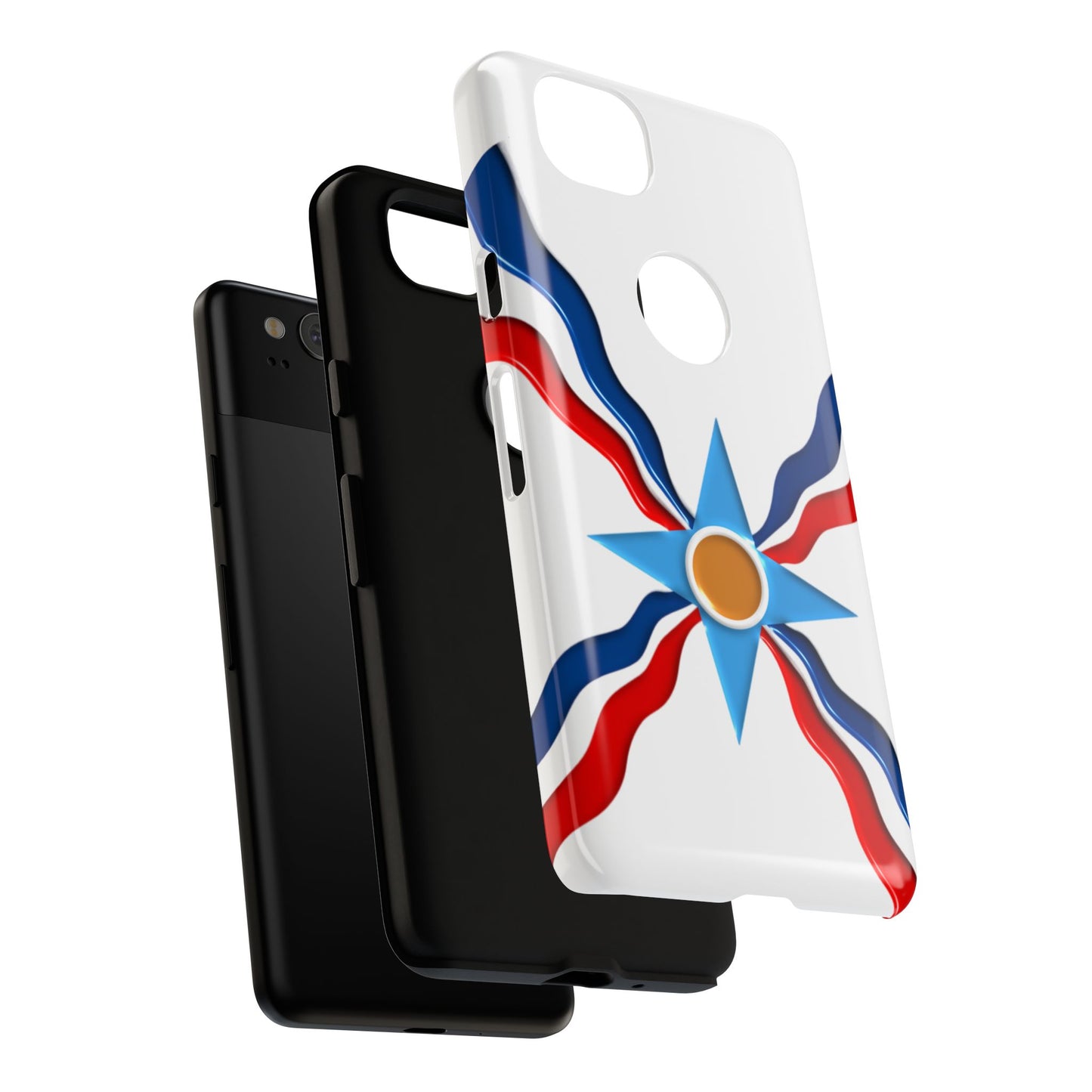 Assyrian Flag - Tough Phone Cases