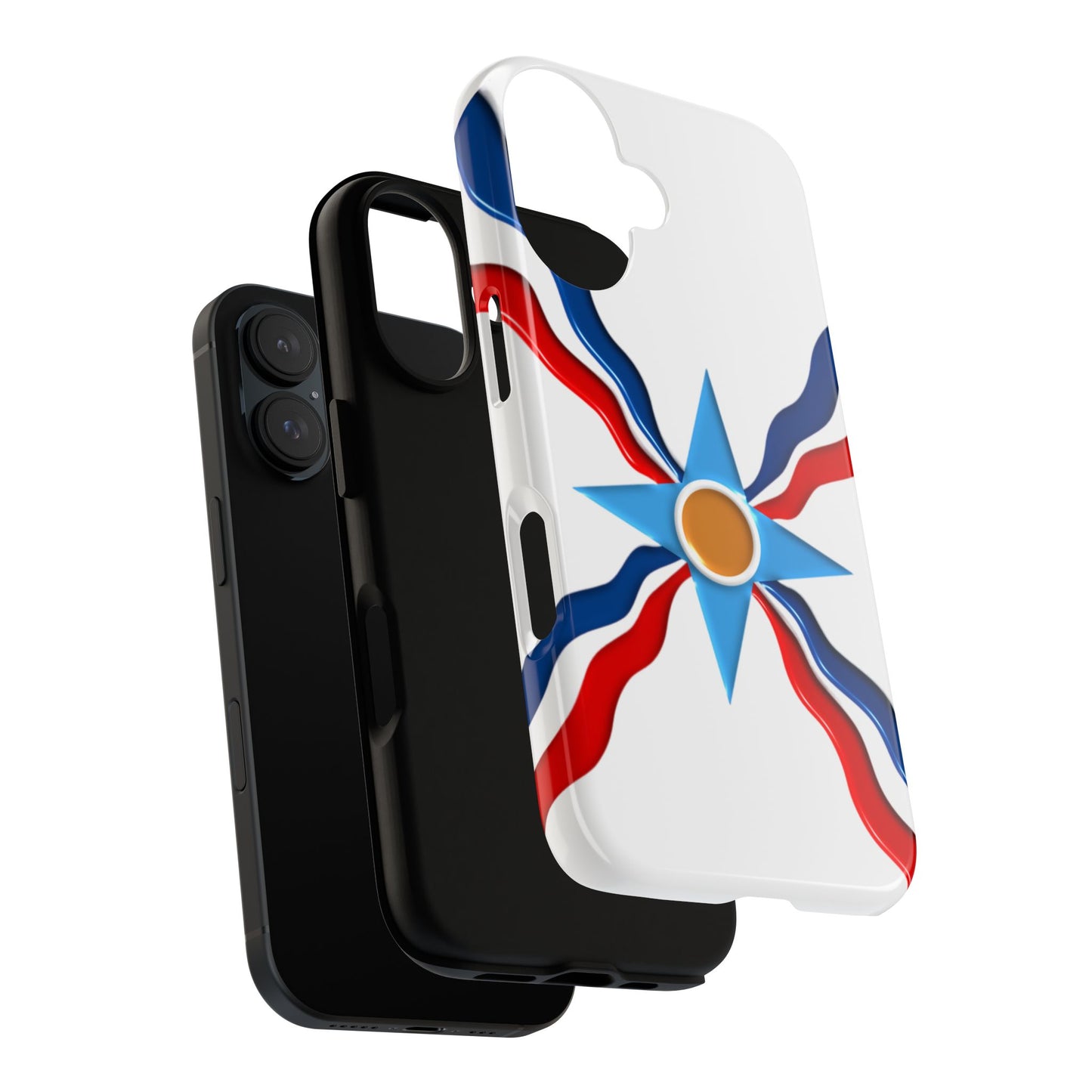 Assyrian Flag - Tough Phone Cases