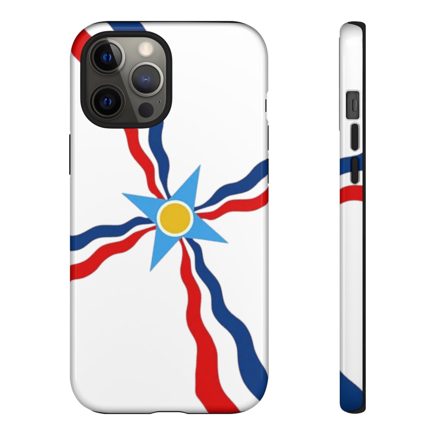 Assyrian Flag - Tough Phone Cases