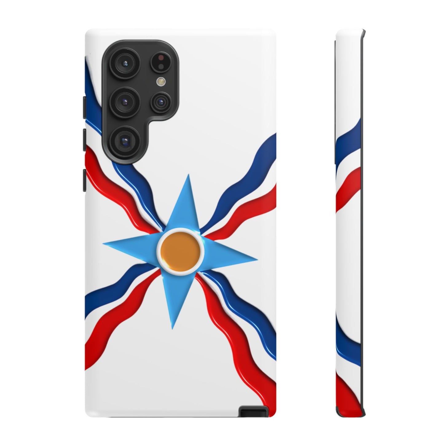 Assyrian Flag - Tough Phone Cases