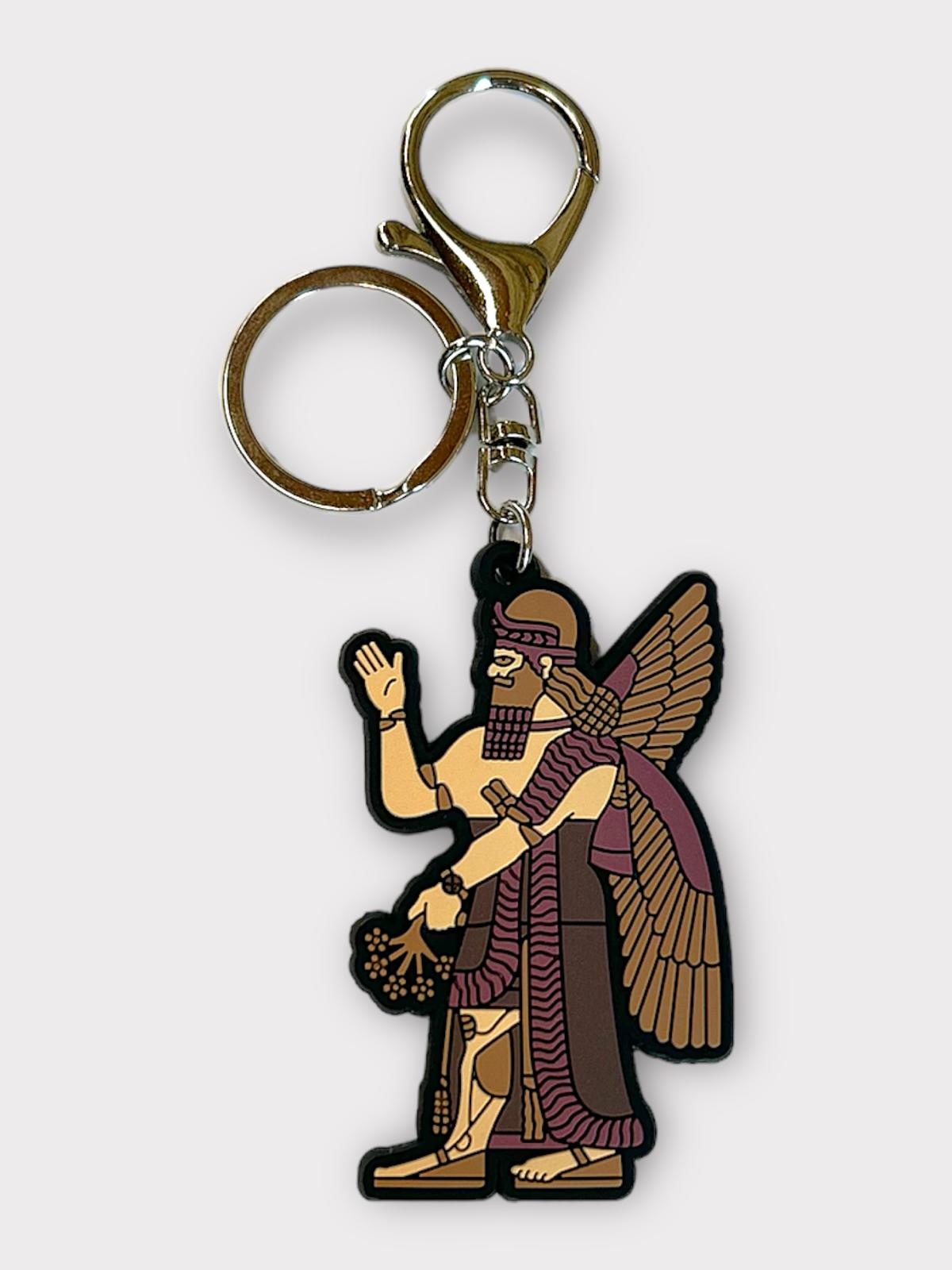 Guardian Spirits of Assyrian Arts keychain